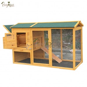 Hot selling Farm Wooden Chicken Coop with large run