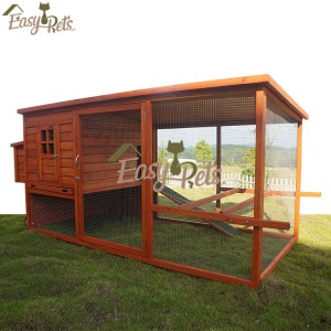 Outdoor Large Chicken Coop with Single Nest Box