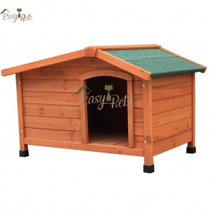 Leisure Porch Sun Bathing Pvc Strip Dog Kennel With Veranda 