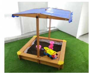 children wooden playgroud sandbox Outdoor Kids Sand Pit Toys